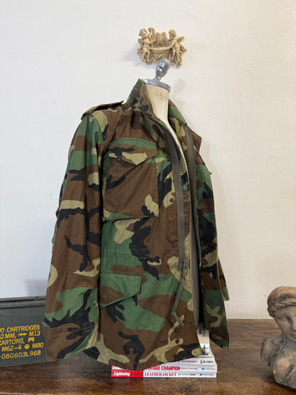 Vintage Woodland Field Jacket M65 Us Army “M”