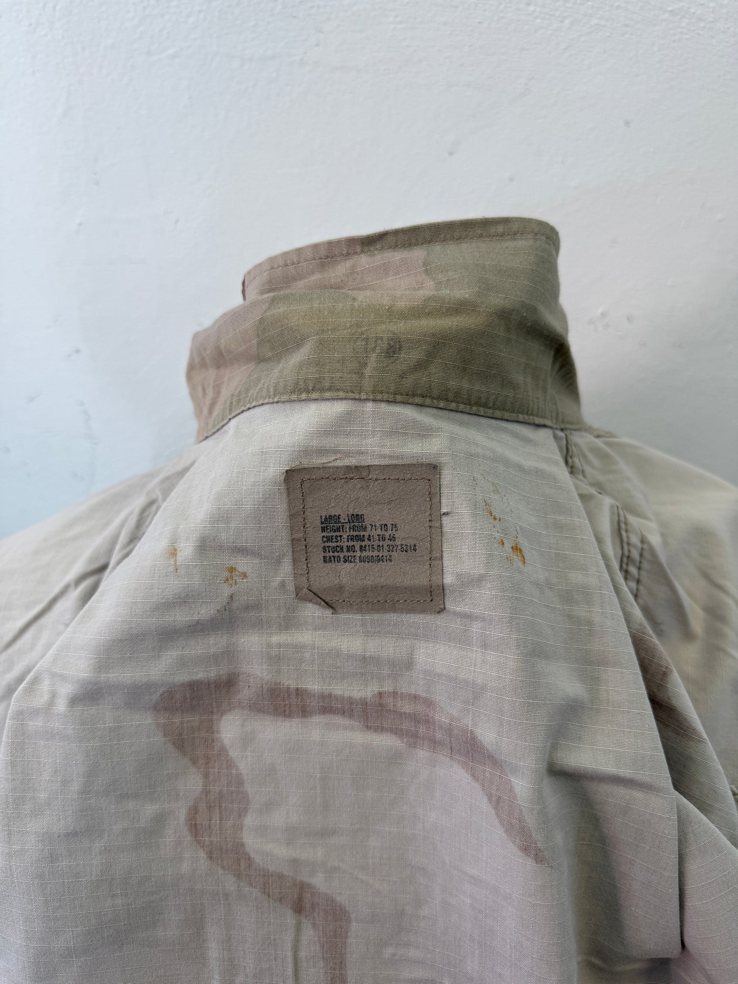 Vintage BDU Camo Jacket Ripstop US Army – XL
