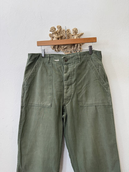 Vintage Og 107 Us Army Fatigue Pants “W35”