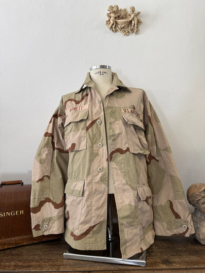 Vintage BDU Camo Jacket Ripstop US Army – L/XL