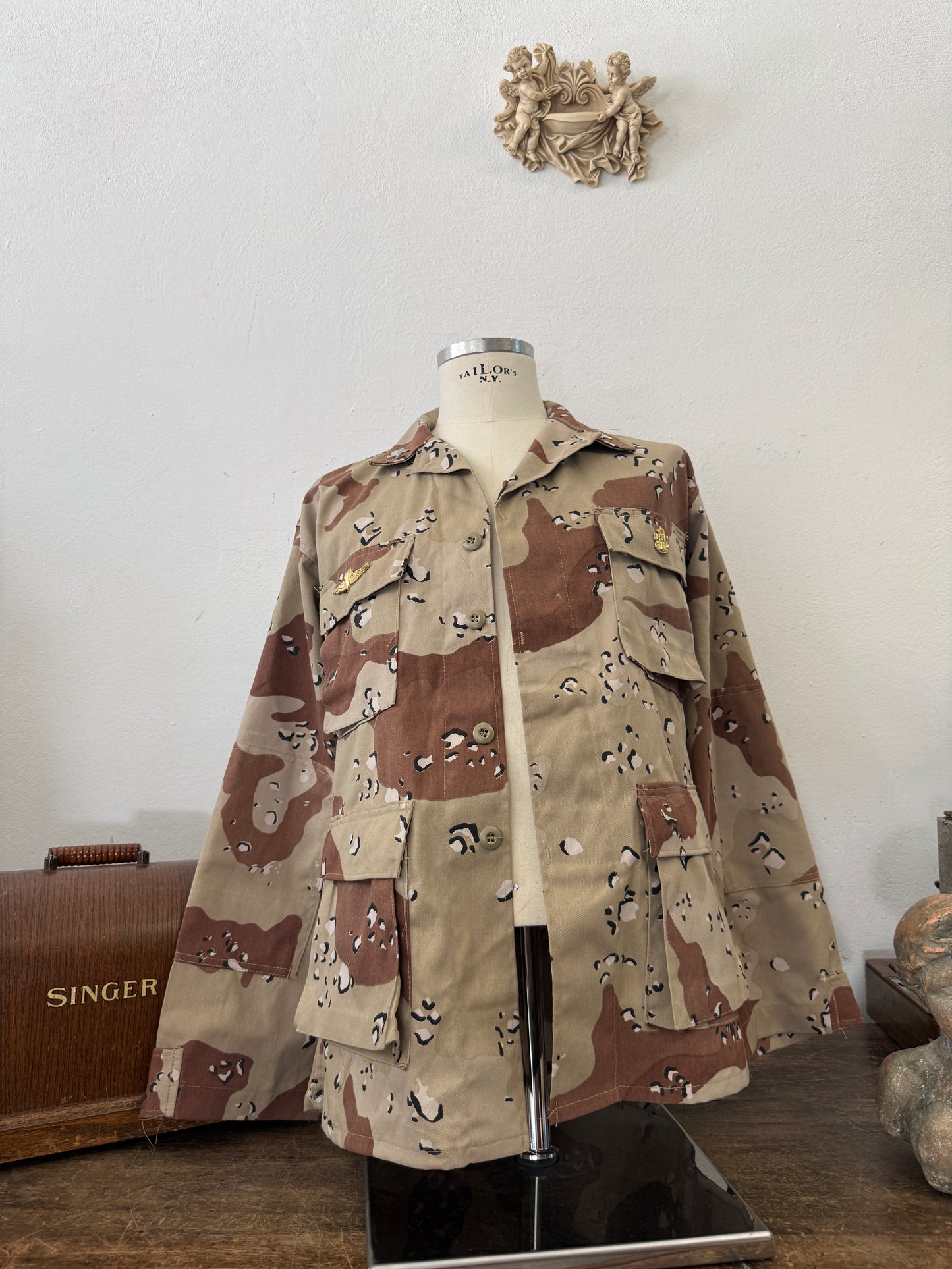 Us Desert Chocolat BDU Jacket “L”