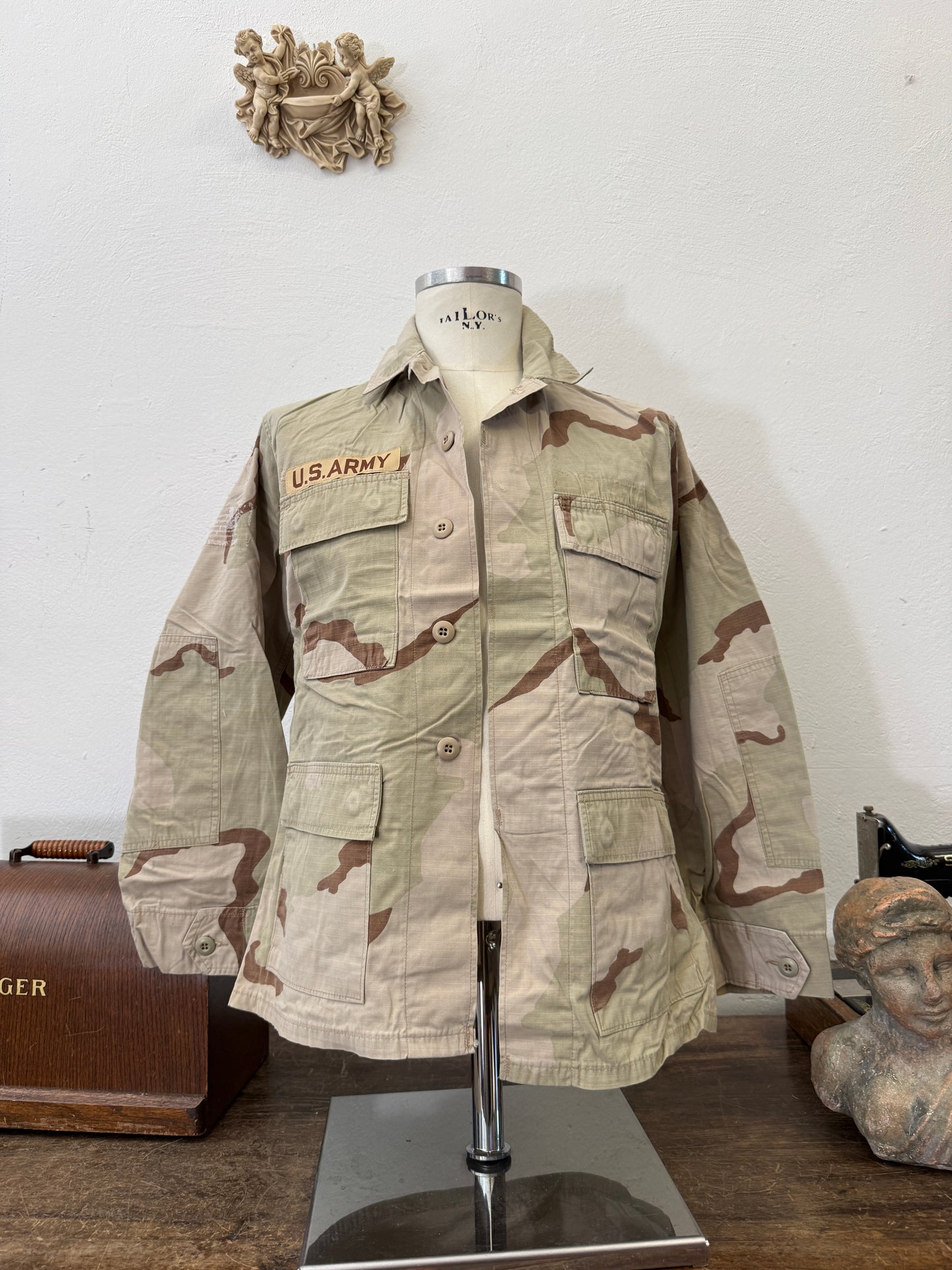 Vintage BDU Camo Jacket Ripstop US Army “S”