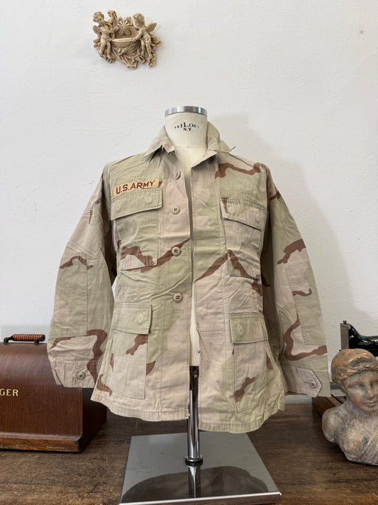 Vintage BDU Camo Jacket Ripstop US Army “S”