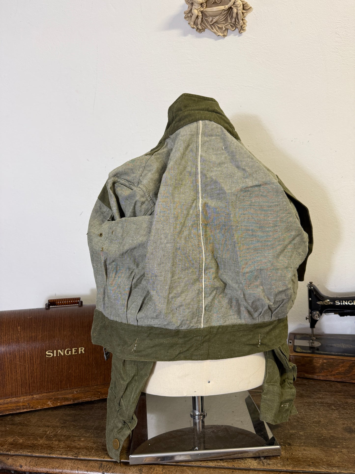 Vintage Selvedge 50’s British Army Jacket “S”