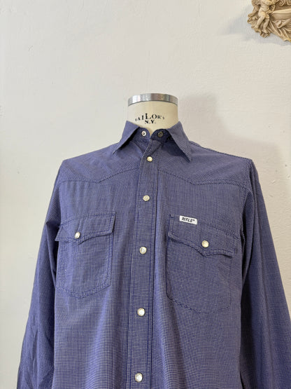 Vintage Rifle Western Shirt “S”
