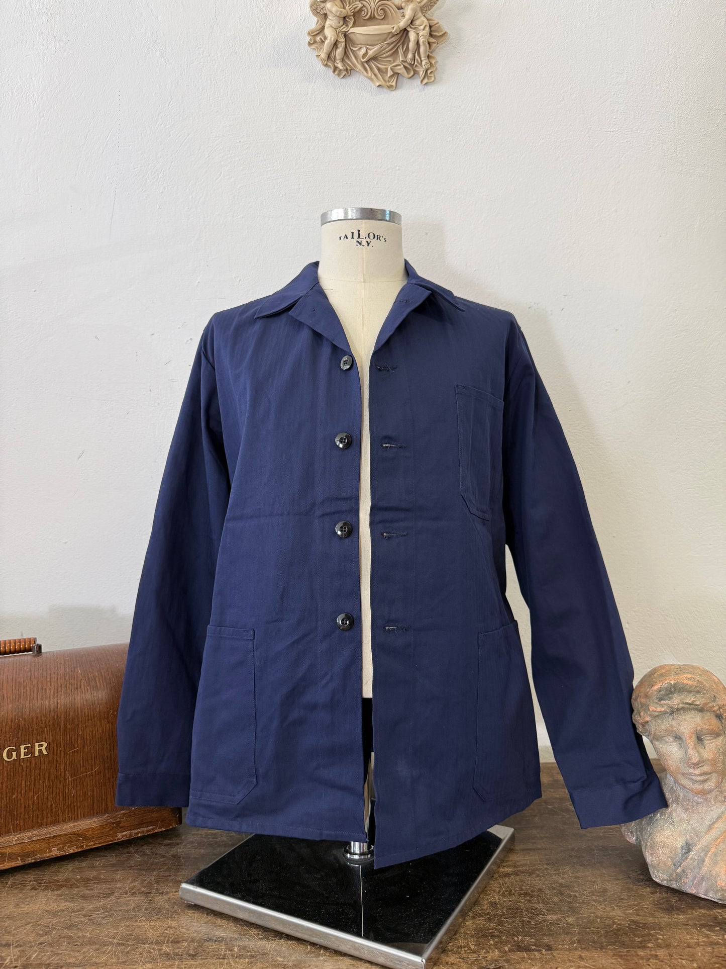 Vintage 90’s German Army Work Jacket HBT “L”