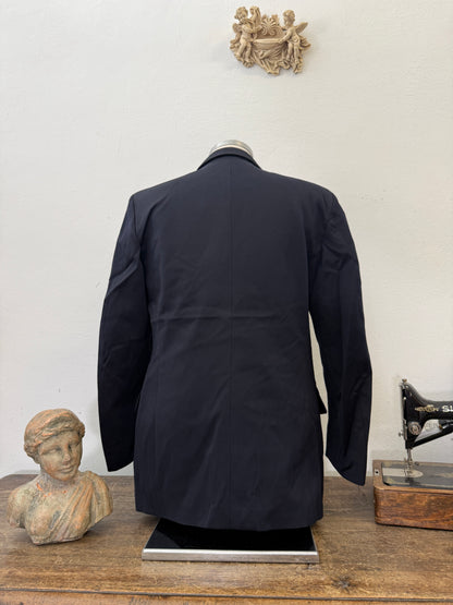 Vintage Italian Navy Double Breasted Jacket “M/L”