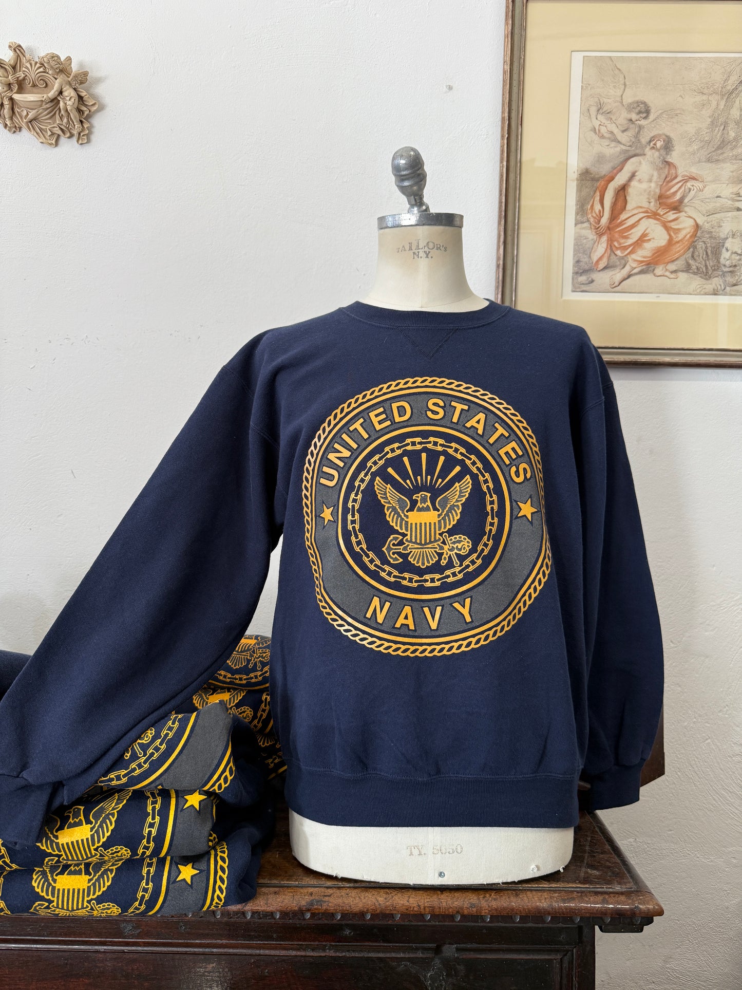 Vintage 1990s US Navy Sweatshirt - Made in USA