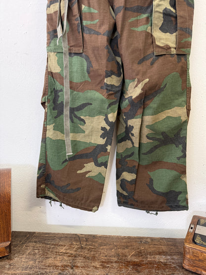 Vintage Woodland Cargo Pants M65 Us Army “W31”