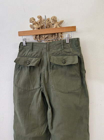 Vintage Og 107 Us Army Fatigue Pants “W28”