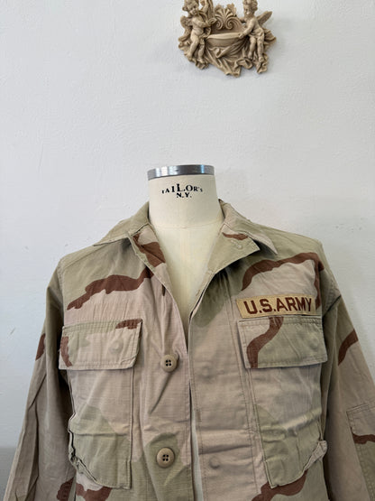 Vintage BDU Camo Jacket Ripstop US Army “S”