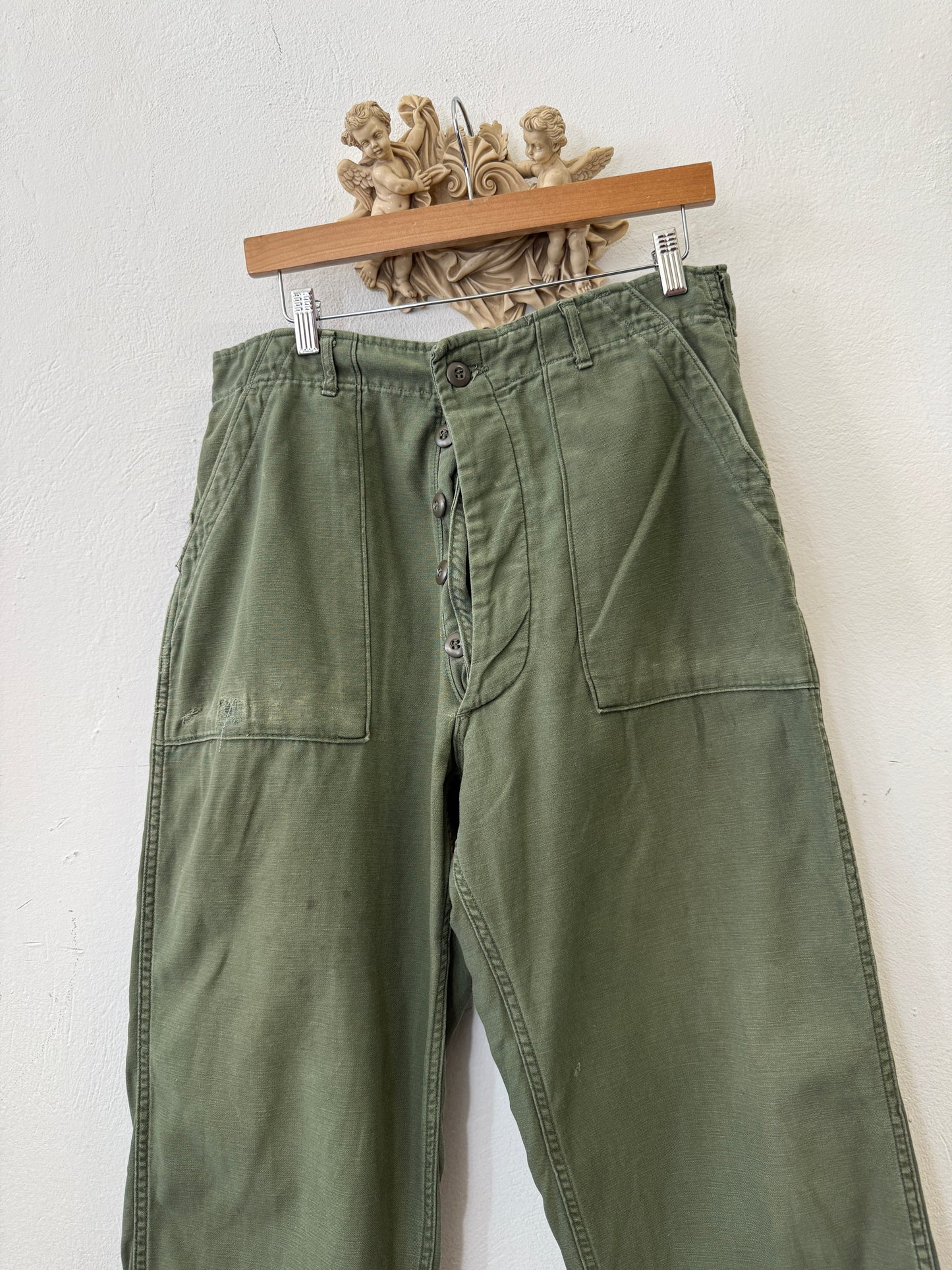 Vintage Og 107 Us Army Fatigue Pants “W32”