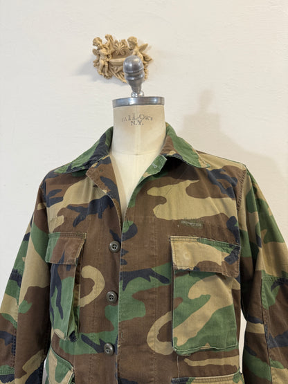 Vintage Woodland Jacket Us Army “M”
