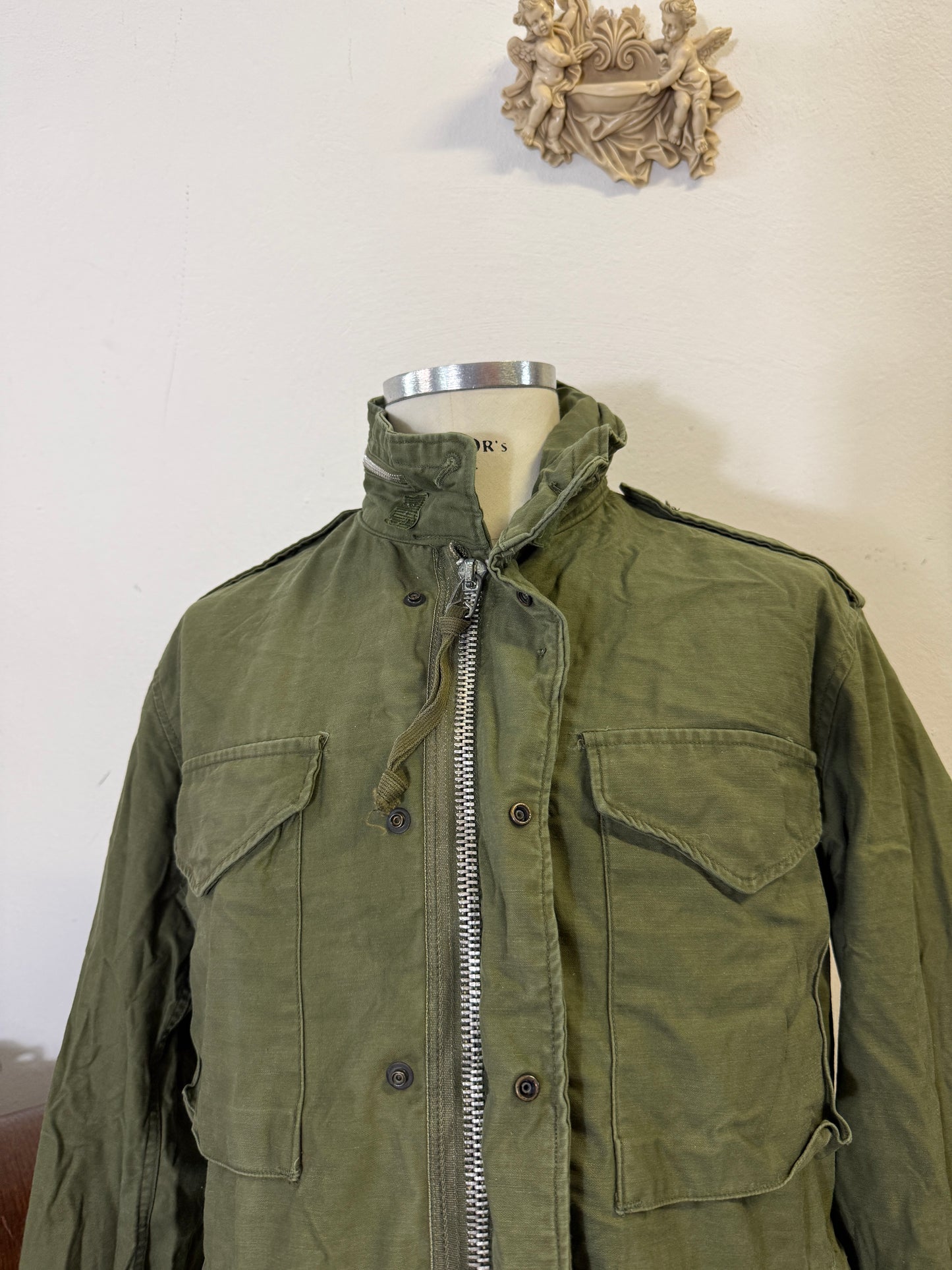 Vintage Field Jacket M65 Us Army “L”