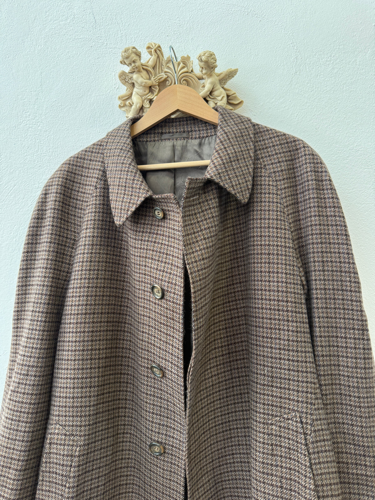 Vintage 80’s Raglan Wool Coat “L/XL”
