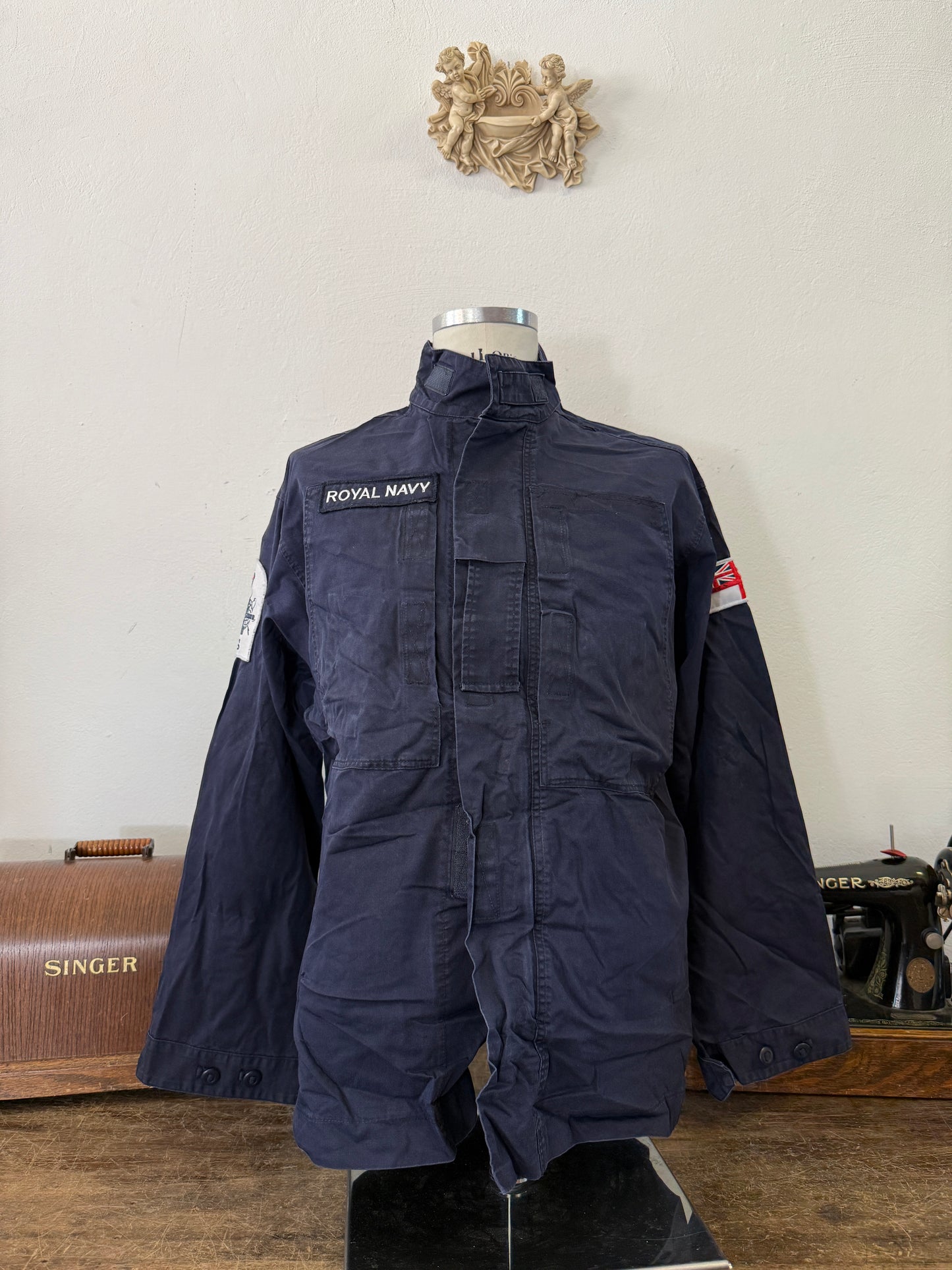 Vintage British Royal Navy Jacket “L/XL”
