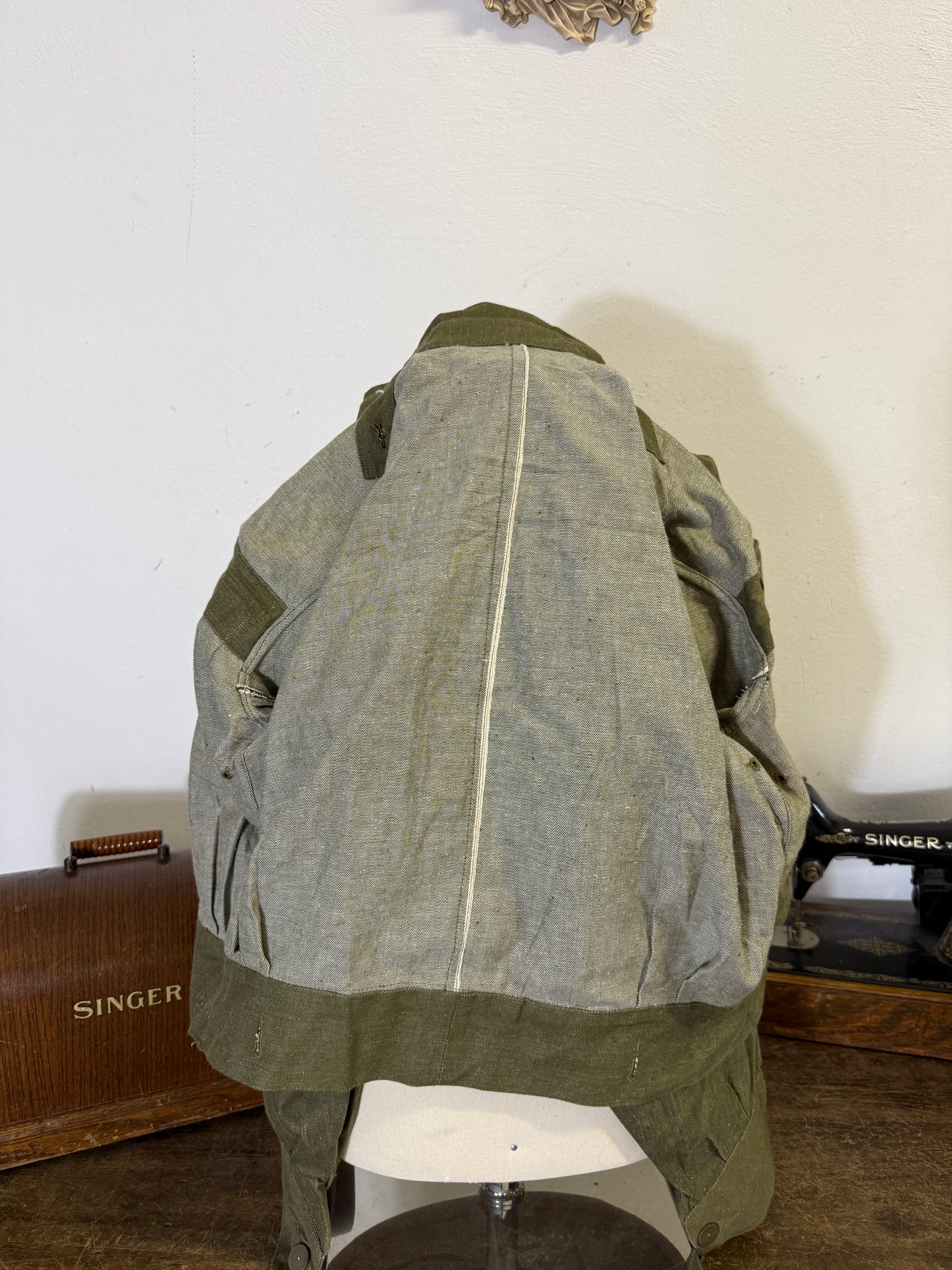 Vintage 50’s Selvedge British Army Jacket “S”