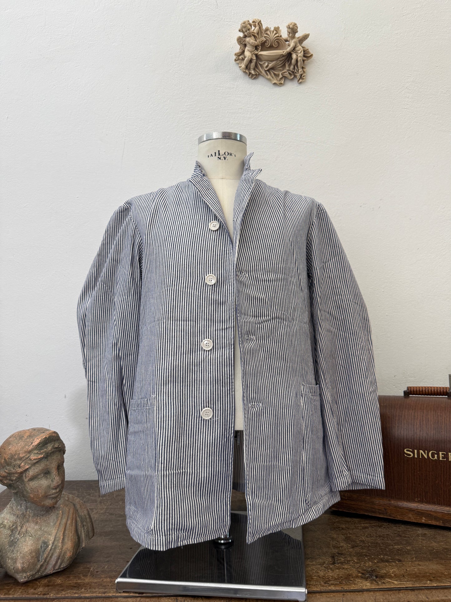 Vintage Italian Army Chef Jacket “L”