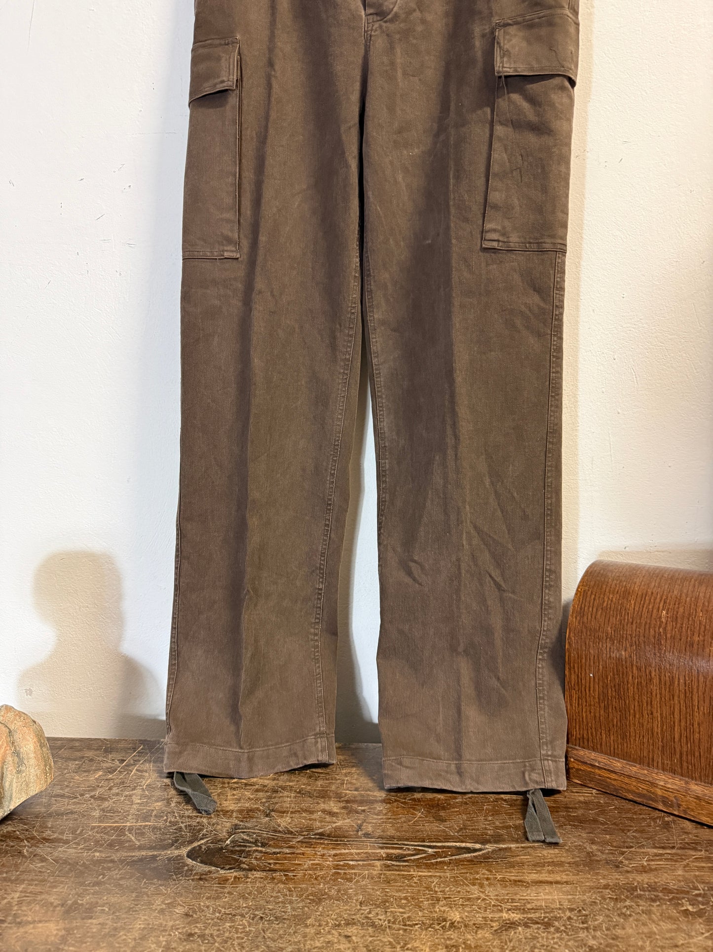 Vintage 80’s German Army Moleskin Cargo Pants “W34”