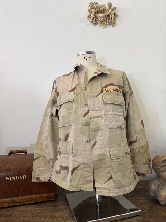 Vintage BDU Camo Jacket Ripstop US Army “M”