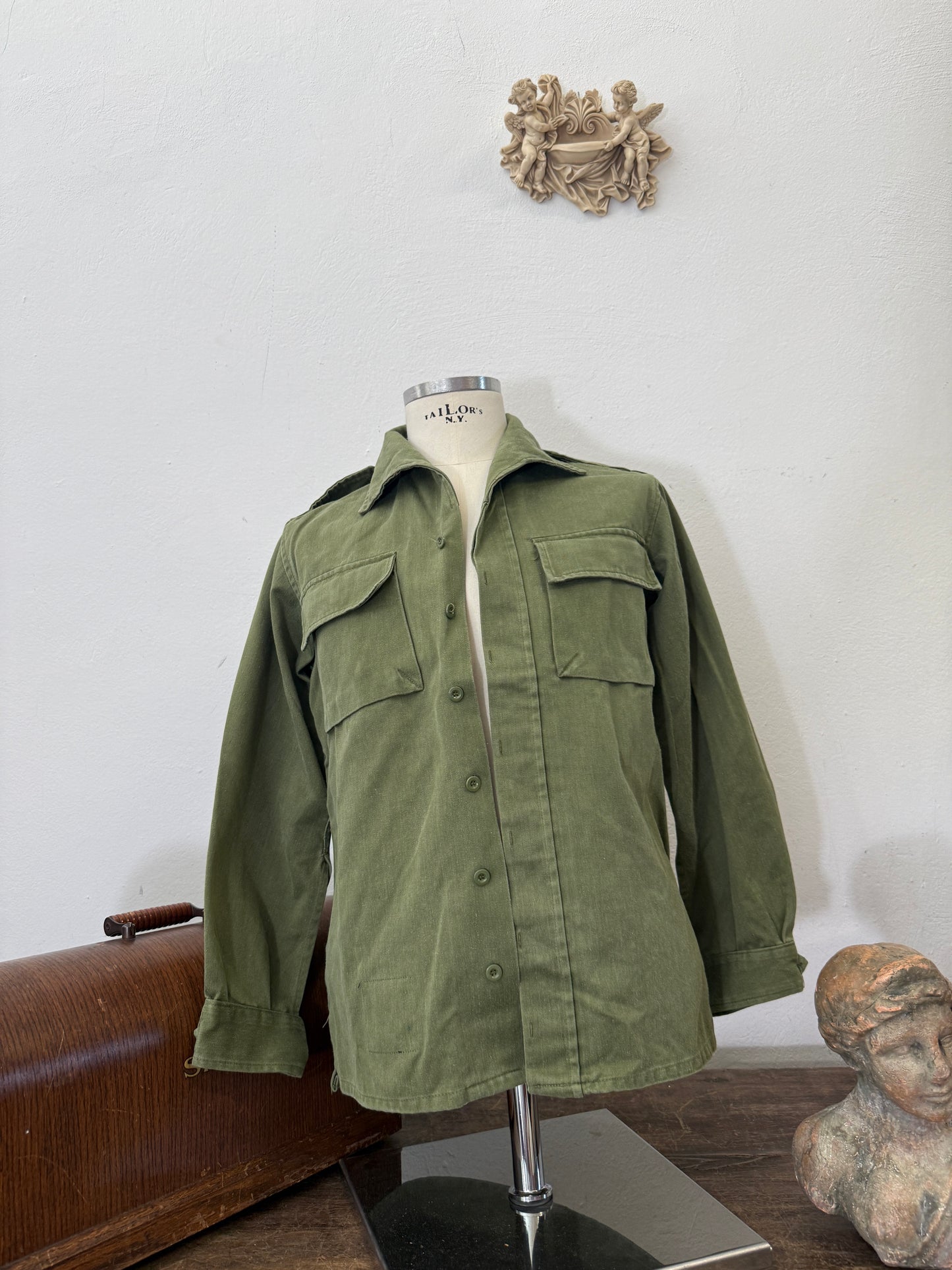 Vintage Spanish Army Shirt “M”