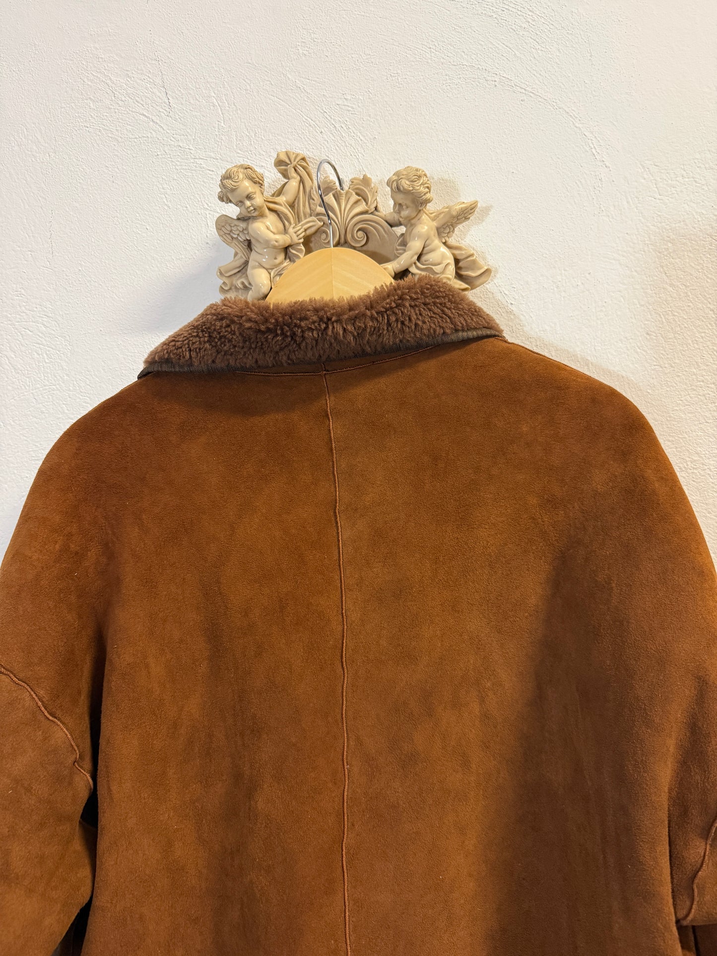 Vintage 80’s Woman Shearling Jacket “L”