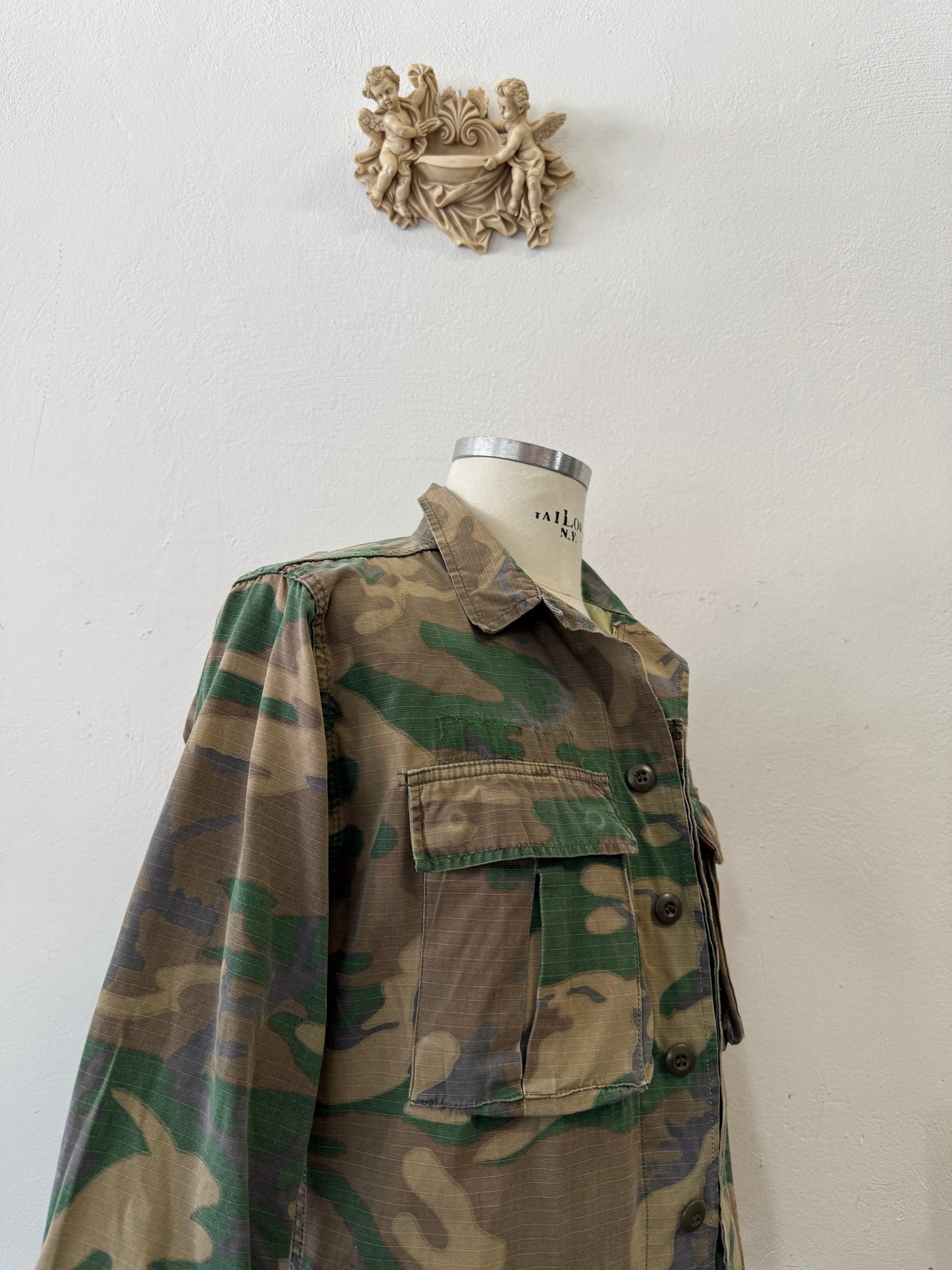 Vintage BDU Camo Jacket Ripstop “S”