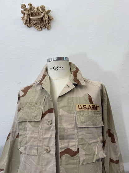 Vintage BDU Camo Jacket Ripstop US Army “S”