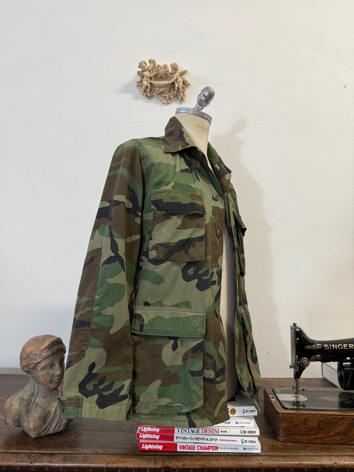 Vintage Woodland Jacket Us Army “M/L”
