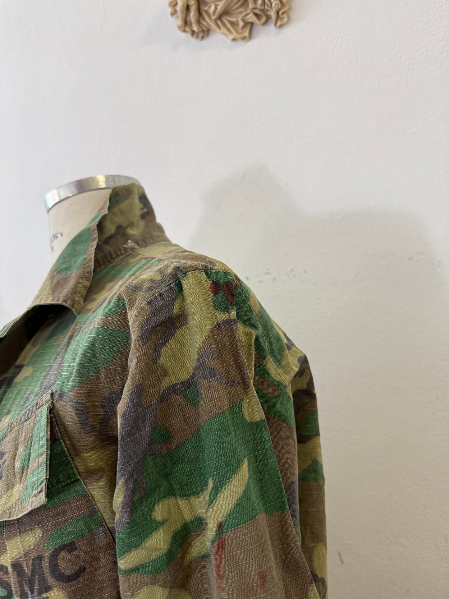 Vintage 70’s Ripstop Jungle Jacket ERDL USMC “M”