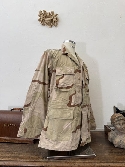 Vintage BDU Camo Jacket Ripstop US Army – L/XL