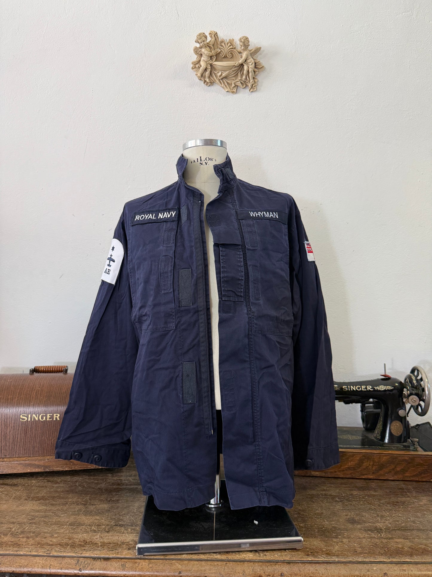 Vintage British Royal Navy Jacket “L/XL”