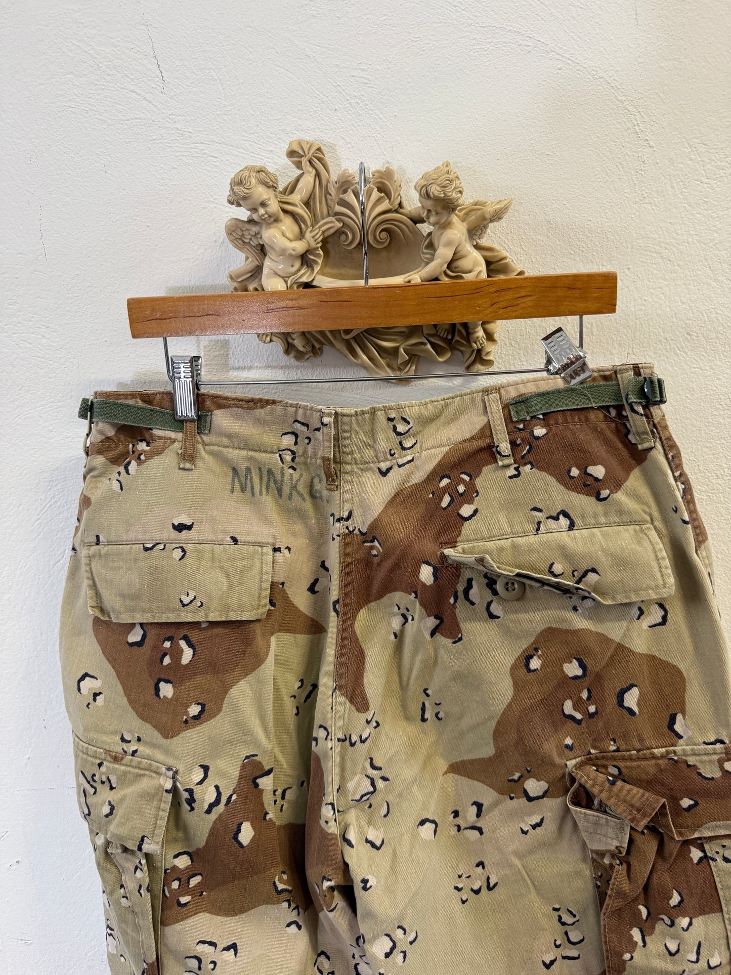 Vintage Desert Chocolate Cargo Pants Us Army “W33”