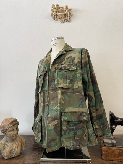 Vintage BDU Camo Jacket Ripstop “M/L”