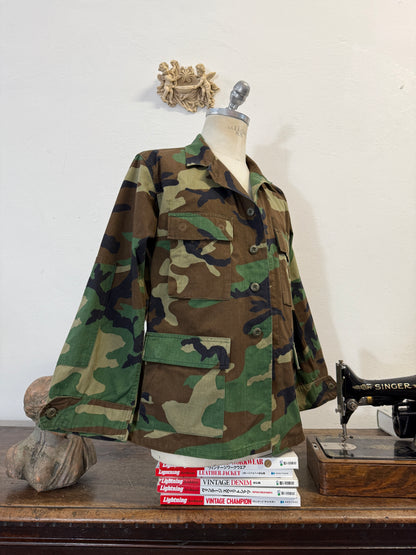 Vintage Woodland Jacket Us Army “M”