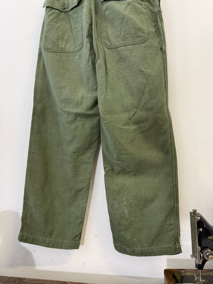 Vintage Og 107 Us Army Fatigue Pants “W31”