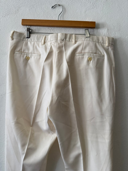 Cream-Colored Trousers “W38”
