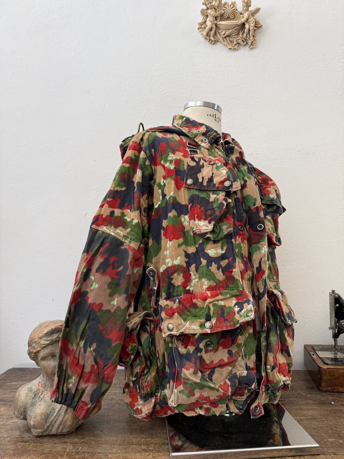 Vintage Swiss Army Camo Jacket M70 “L/XL”