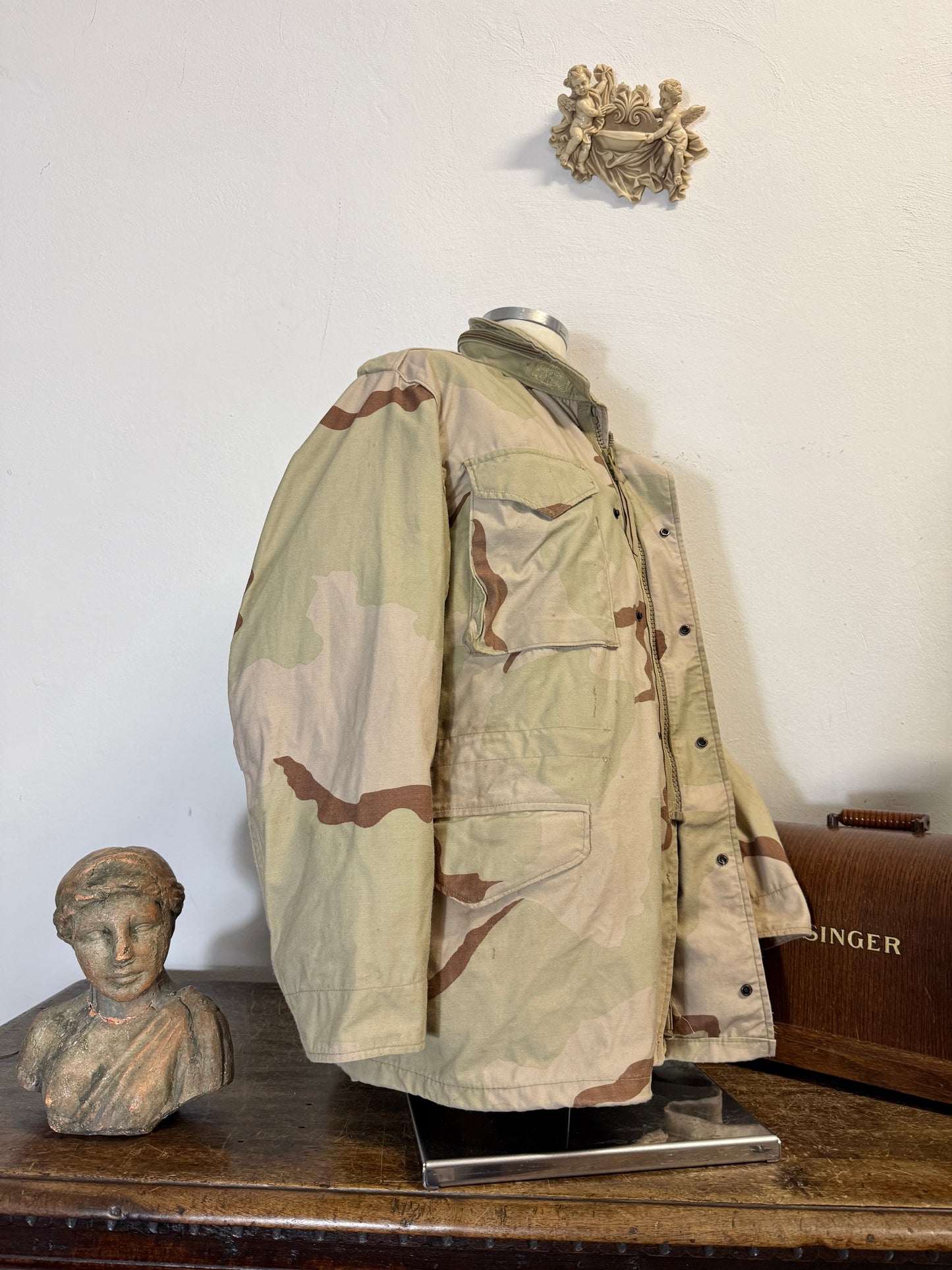 Vintage Desert Field Jacket M65 Us Army “L”