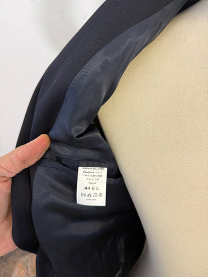 Vintage Italian Navy Double Breasted Jacket “S”