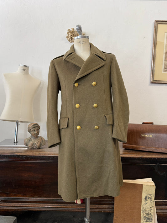 Vintage Italian Army Coat “M”