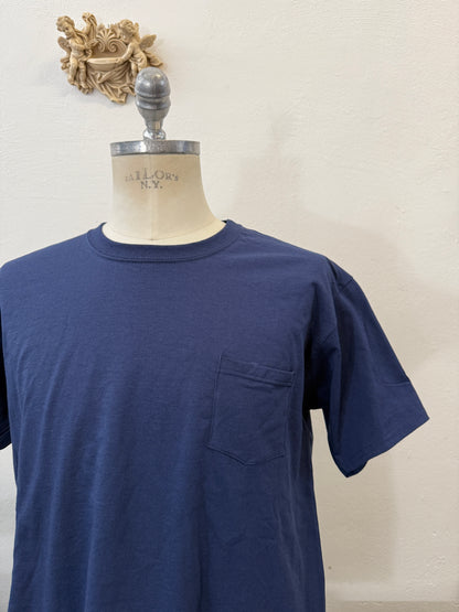 Blue Navy Pocket Tee “L”