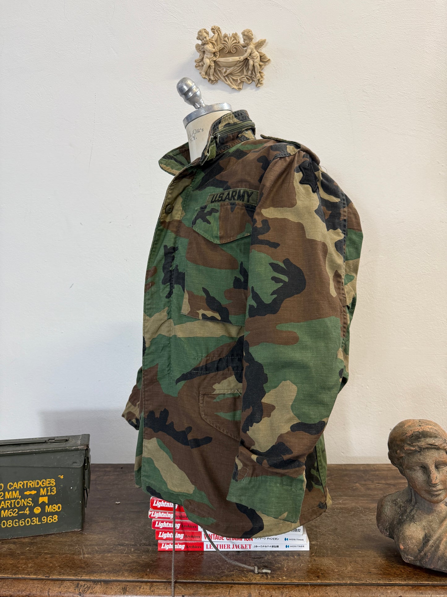 Vintage Woodland Field Jacket M65 Us Army “M”