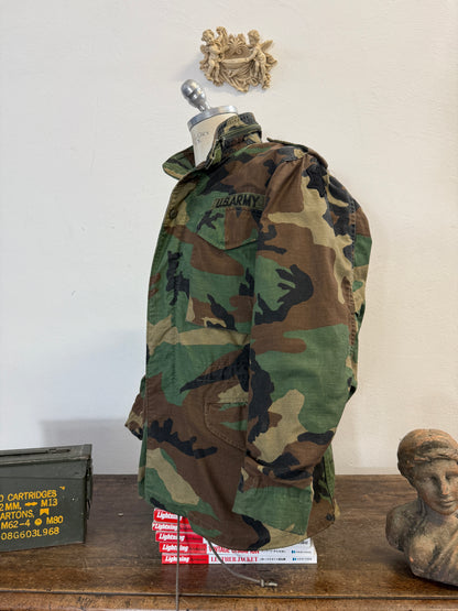 Vintage Woodland Field Jacket M65 Us Army “M”