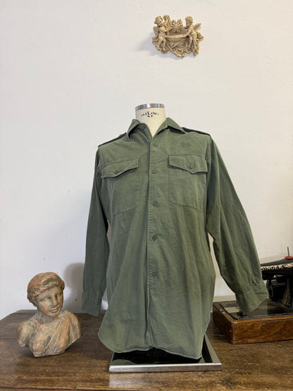 Vintage 50’s Austrian Army Shirt “M”