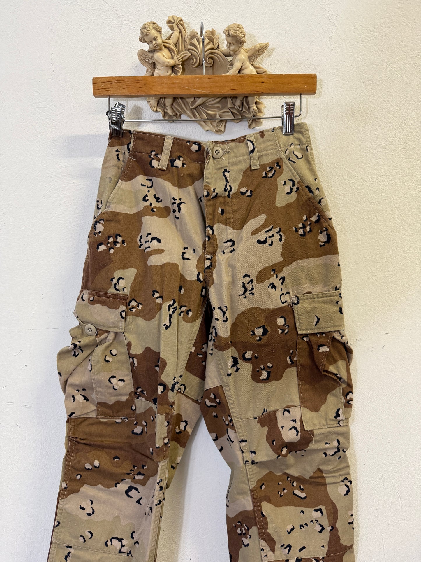 Vintage Desert Chocolate Cargo Pants Us Army “W24”