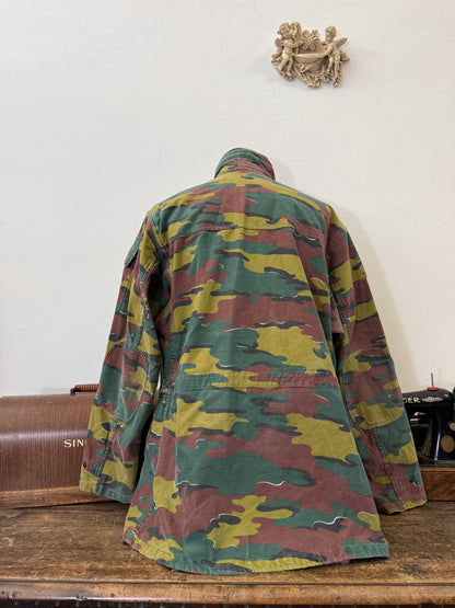 Vintage Belgian Army Camo Jacket “XL”