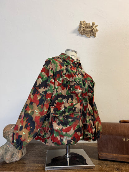 Vintage Swiss Army Camo Jacket M70 “L”