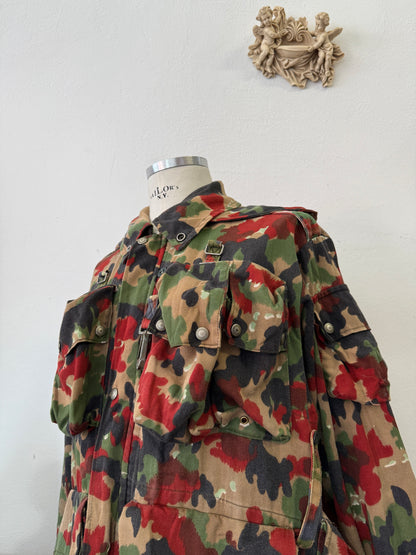 Vintage Swiss Army Camo Jacket M70 “L”