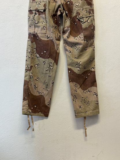 Vintage Desert Chocolate Cargo Pants Us Army “W25”